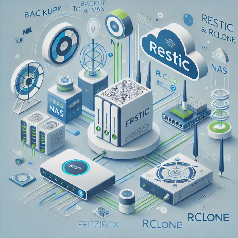 Featured image of post Backup to a FRITZ!Box NAS with restic and rclone